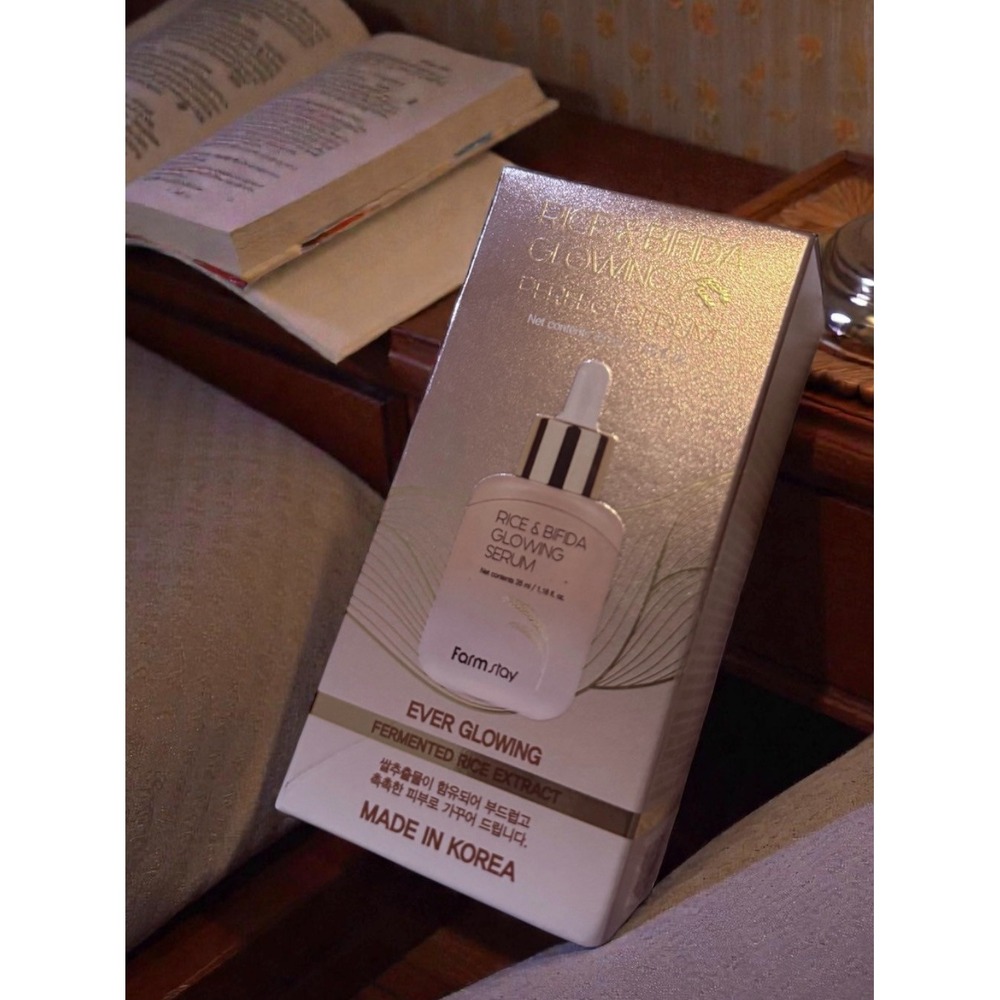 Korean Farm Stay Rice & Bifida Glowing Facial Serum Exp. 7/28